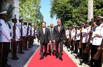Thủ tướng Nguyễn Tấn Dũng hội đàm với Thủ tướng Haiti ảnh 2